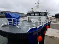 Tuulipuistoaluksen huoltoalus myynnissä