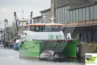 Tuulipuistoaluksen huoltoalus myynnissä