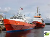 Tuulipuistoaluksen huoltoalus myynnissä