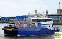 Tuulipuistoaluksen huoltoalus myynnissä