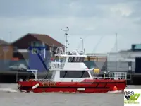 Tuulipuistoaluksen huoltoalus myynnissä