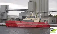 Tuulipuistoaluksen huoltoalus myynnissä