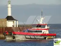 Tuulipuistoaluksen huoltoalus myynnissä
