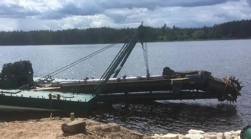 Ruoppaaja myynnissä