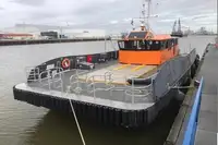 Tuulipuistoaluksen huoltoalus myynnissä