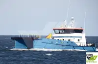 Tuulipuistoaluksen huoltoalus myynnissä
