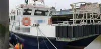 Tuulipuistoaluksen huoltoalus myynnissä