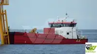 Tuulipuistoaluksen huoltoalus myynnissä