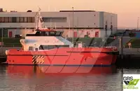 Tuulipuistoaluksen huoltoalus myynnissä