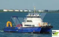 Tuulipuistoaluksen huoltoalus myynnissä