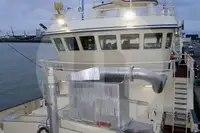 Elävän kalan kuljetusalus myynnissä