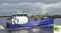 Tuulipuistoaluksen huoltoalus myynnissä