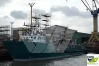 Tuulipuistoaluksen huoltoalus myynnissä