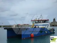 Tuulipuistoaluksen huoltoalus myynnissä