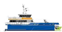 Tuulipuistoaluksen huoltoalus myynnissä
