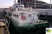 Tuulipuistoaluksen huoltoalus myynnissä