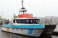 Tuulipuistoaluksen huoltoalus myynnissä