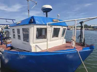 Kalastusalus myynnissä