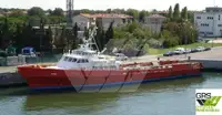 Tuulipuistoaluksen huoltoalus myynnissä