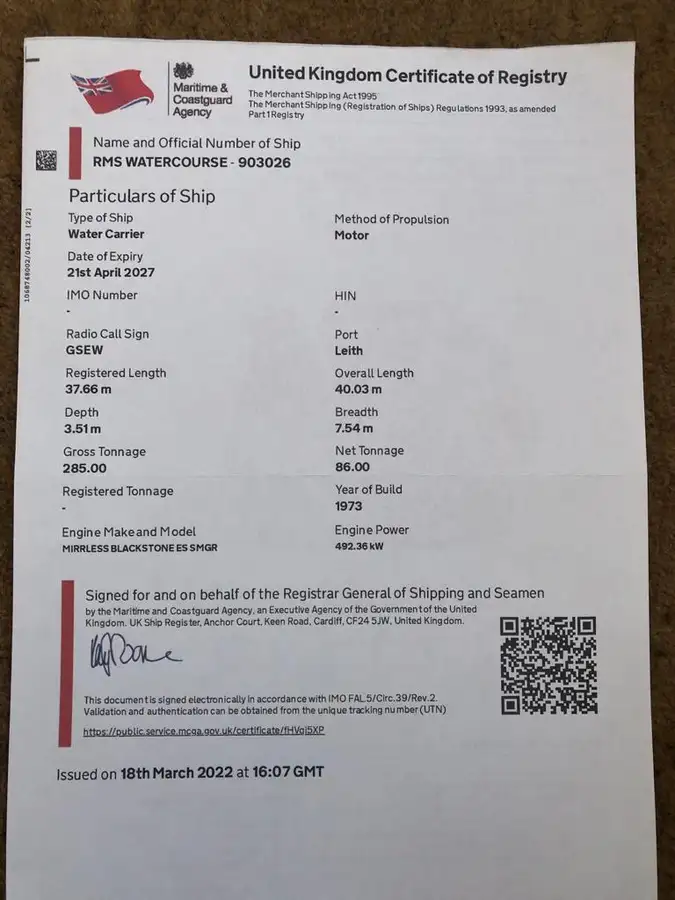 Öljy-/kemikaalitankkeri myynnissä