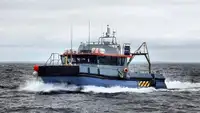 Konttilaiva myynnissä