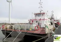Tuulipuistoaluksen huoltoalus myynnissä