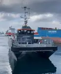 Tuulipuistoaluksen huoltoalus myynnissä